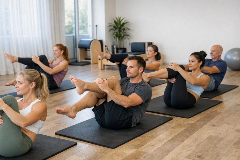 Szkolenia pilates: od podstaw do poziomu zaawansowanego — kompletny przewodnik